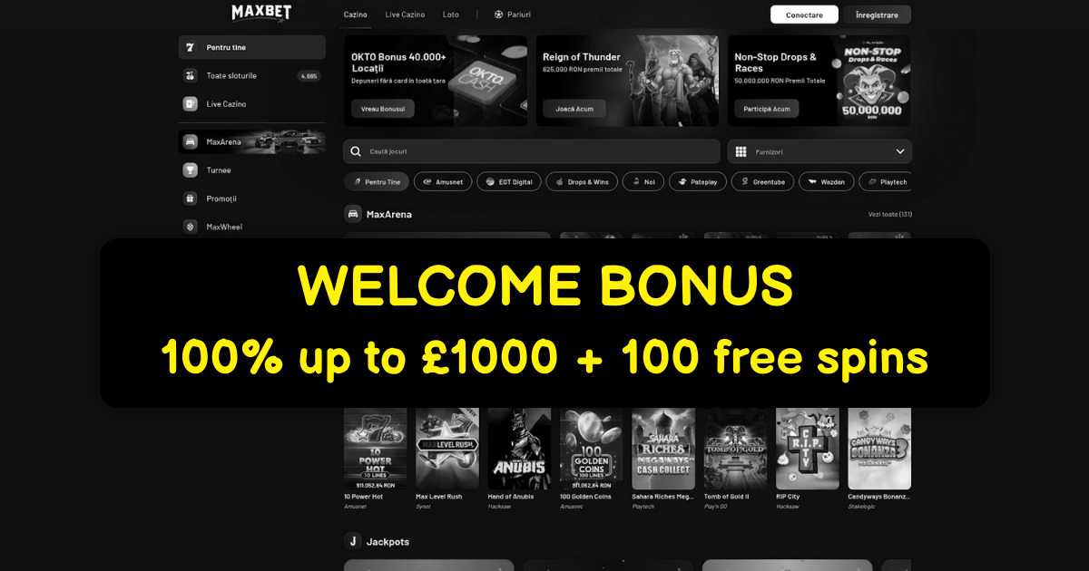 Maxbet Casino - Top Online Slots with Big Bonuses